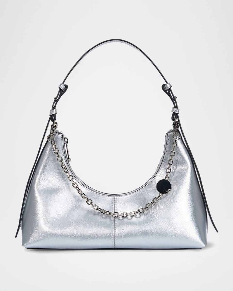 Marrakesh 25 Metallic Leather Shoulder Bag